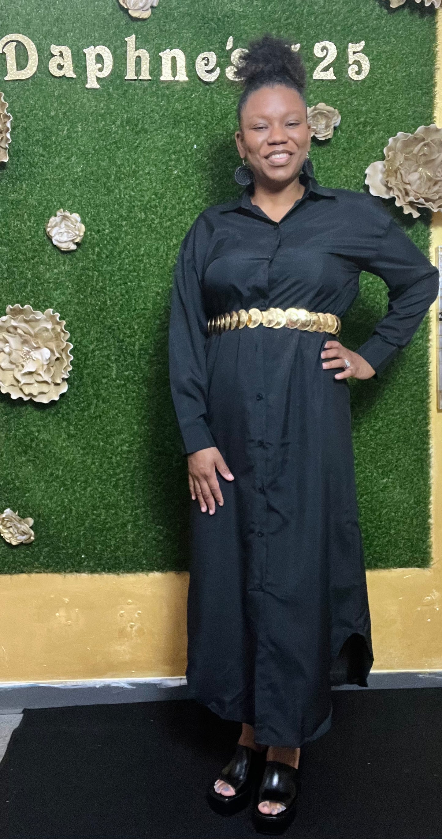 Midnight Flow Dress