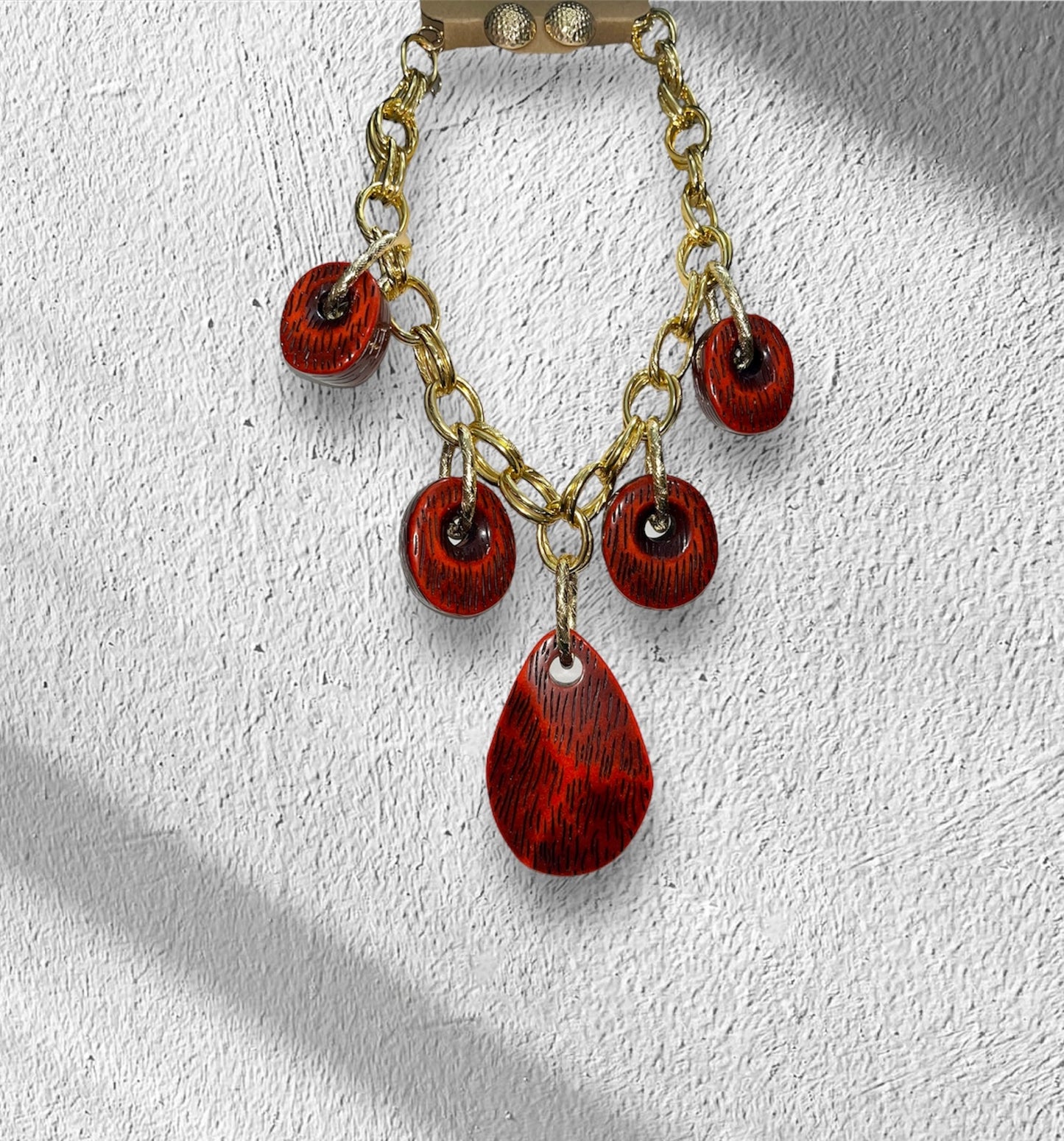 Chunky Stones Necklace Set