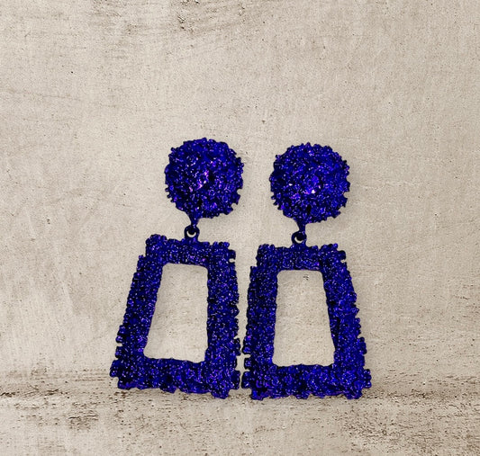 Purple Gaze Earrings