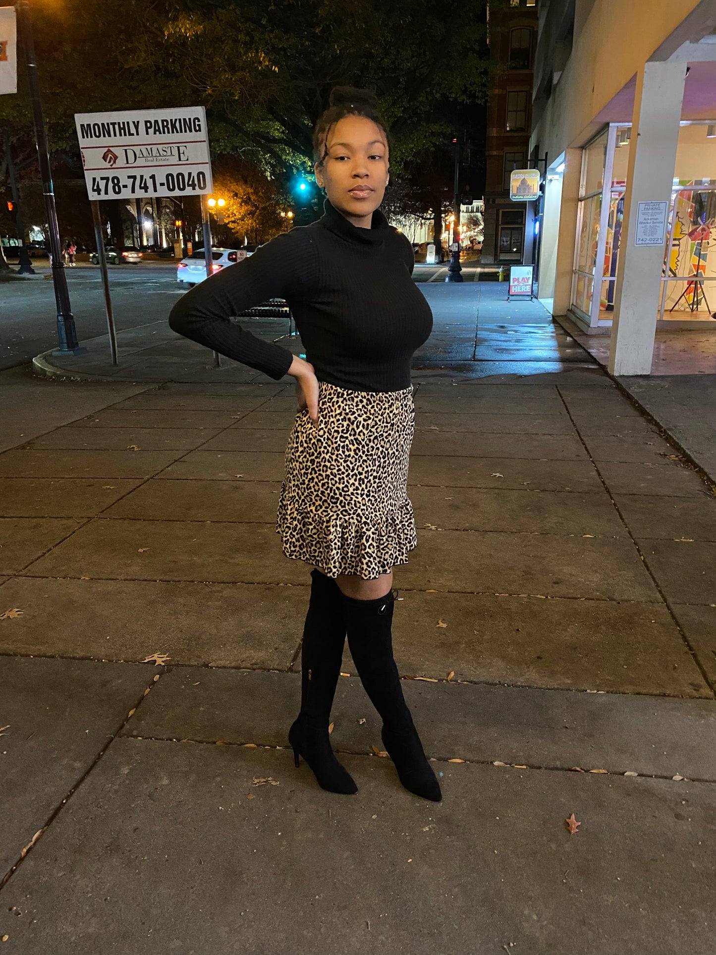Cheetah Paw Skirt