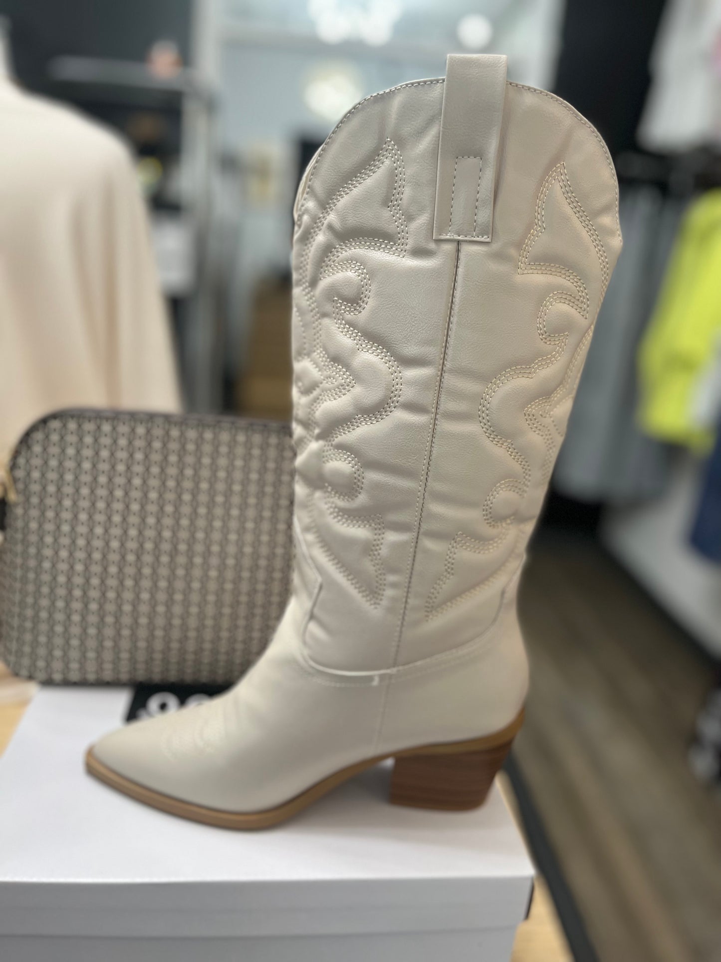 Nude Calf Boot