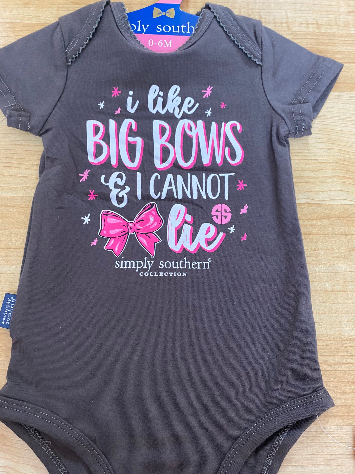 Baby Big Bow Onesie