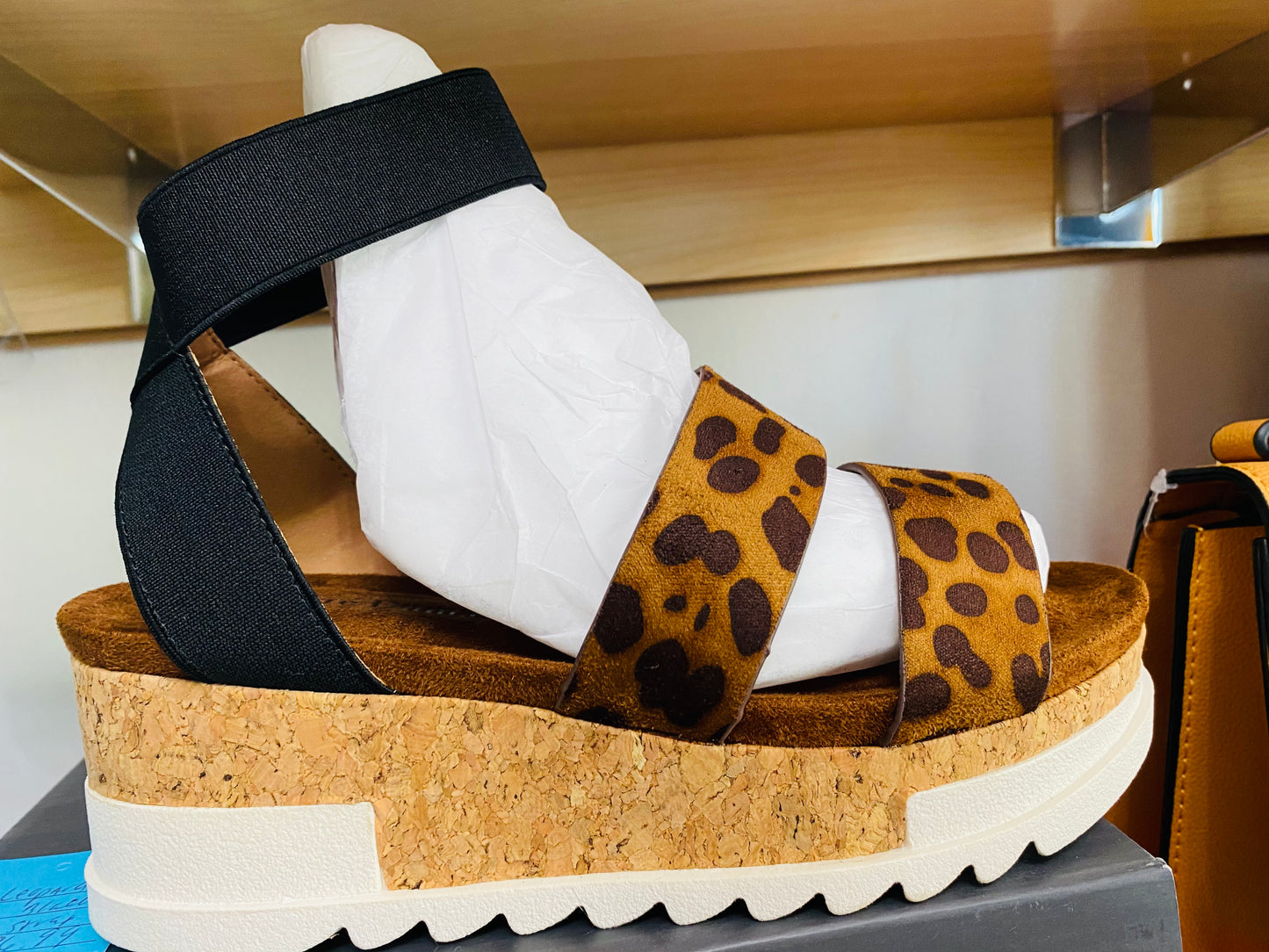 Leopard Sandal