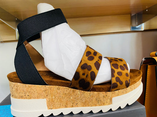 Leopard Sandal