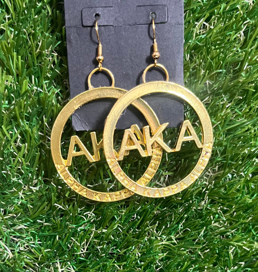 AKA Gold Glam Earrings