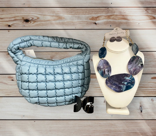 Puff Pleats Handbag