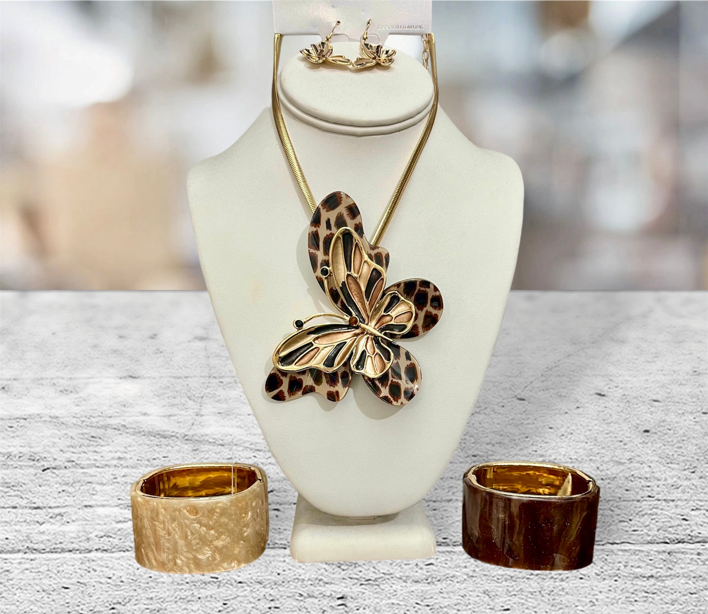 Butterfly Safari Necklace Set