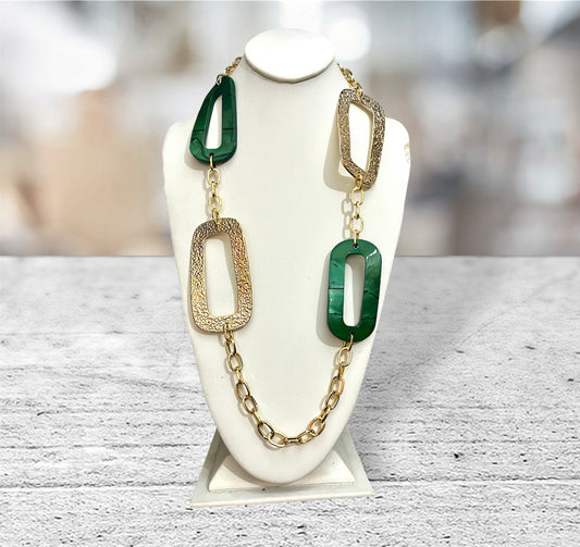 Odd Links Necklace Set
