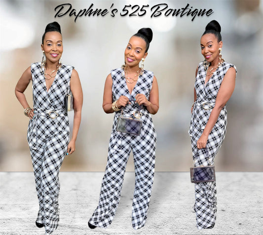 Black Crisscross Jumper