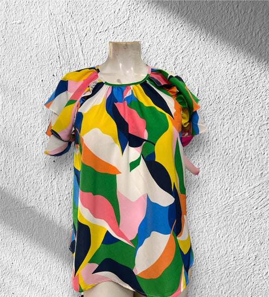 Splash of Color Blouse