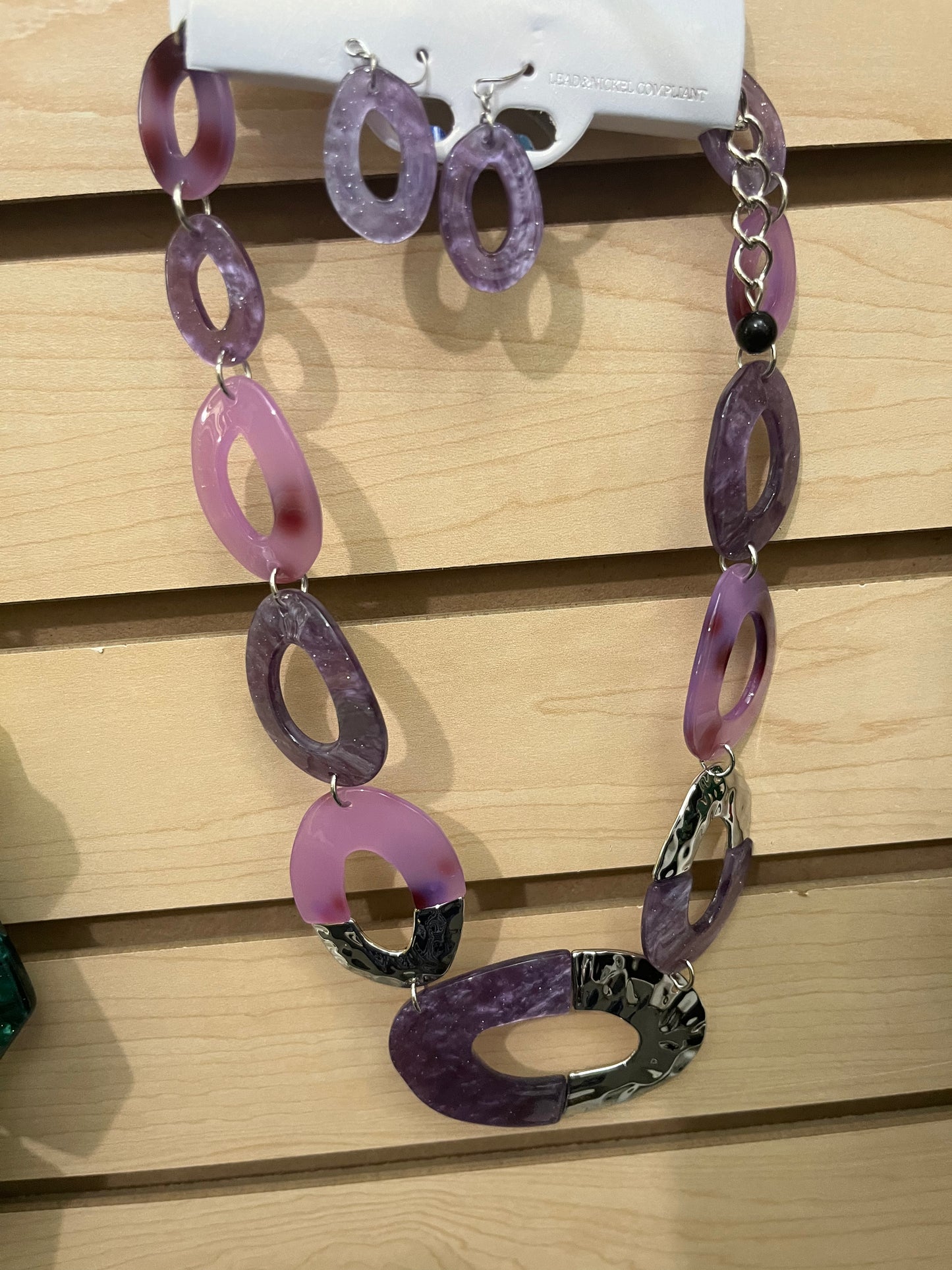 Lavender Love Necklace Set